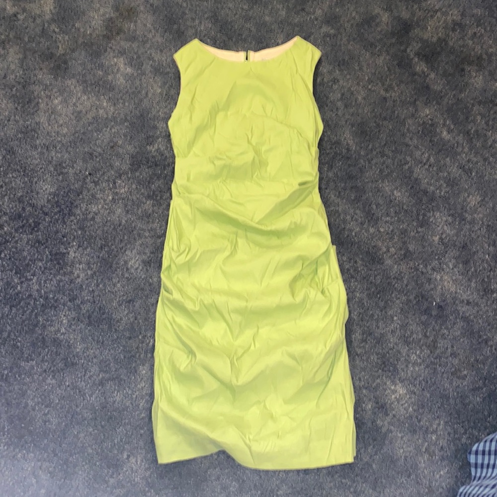 Sara Campbell size 8 green midi dress. Never worn perfect condition!